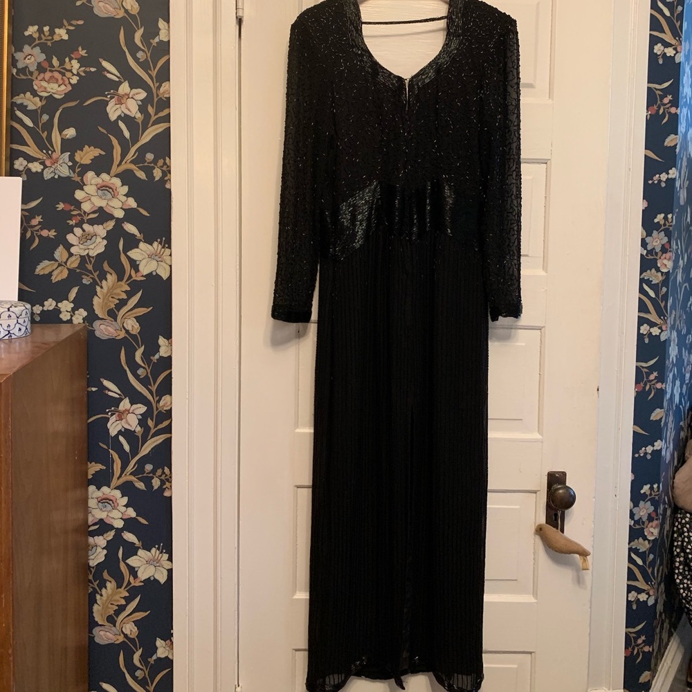 Vintage black cocktail dress